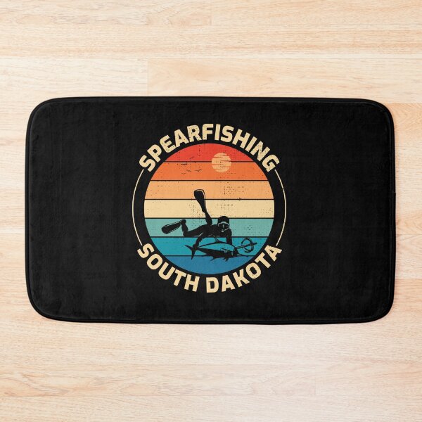 Item preview, Spearfishing Spearfisher Fishing South Dakota designed and sold by TastefulTees.
