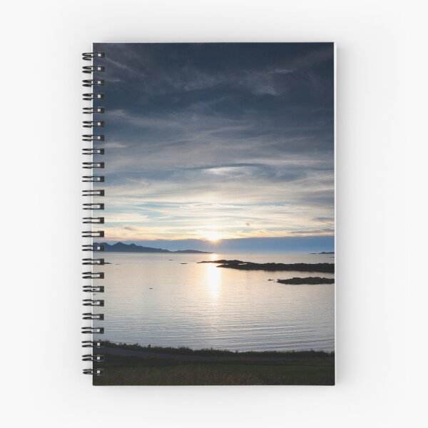 Item preview, Sunset over Rhum designed and sold by RedGrouse.