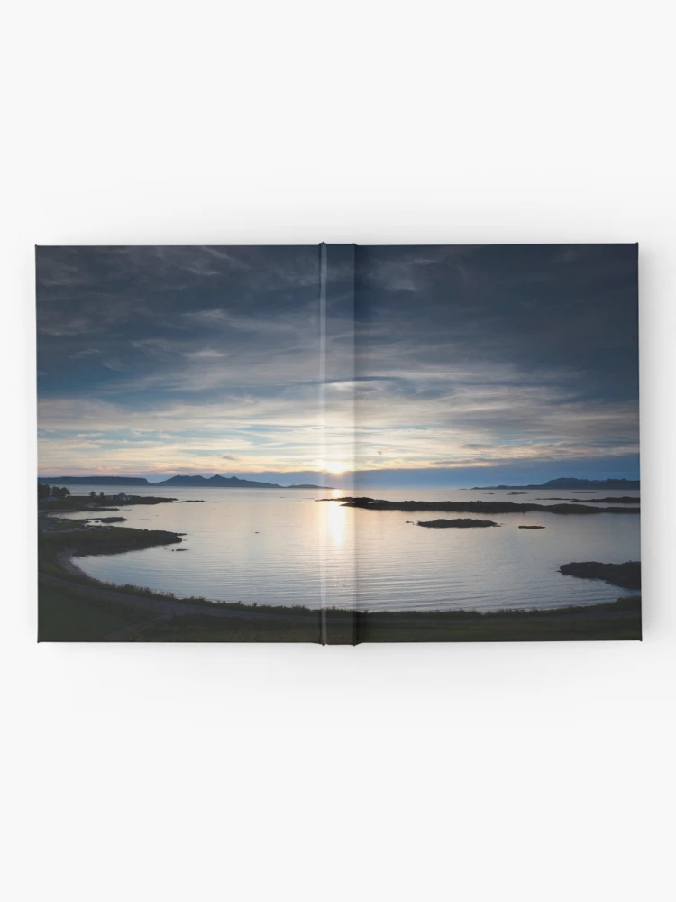 Thumbnail 2 of 3, Journal, Sunset over Rhum designed and sold by RedGrouse.