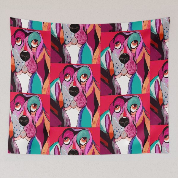 Item preview, Pop Art Beagle by C J Grobler designed and sold by SirenSeventyOne.