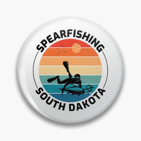 Item preview, Spearfishing Spearfisher Fishing South Dakota designed and sold by TastefulTees.