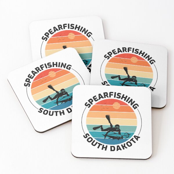 Item preview, Spearfishing Spearfisher Fishing South Dakota designed and sold by TastefulTees.