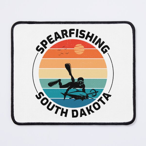 Item preview, Spearfishing Spearfisher Fishing South Dakota designed and sold by TastefulTees.