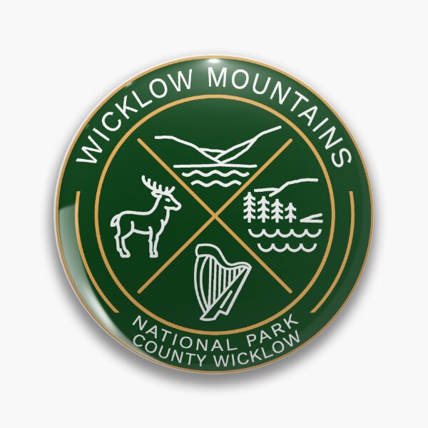 Item preview, Wicklow Mountains National Park Ireland Heraldic Logo designed and sold by VanyaKar.