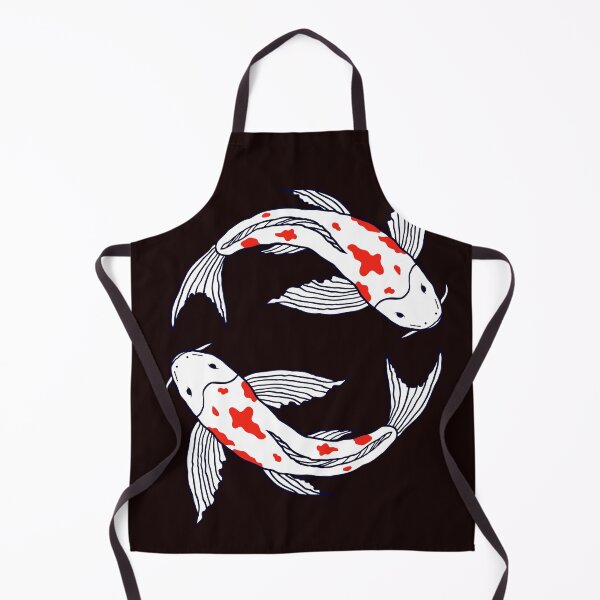 Item preview, Rose white Japanese traditional fish T-shirt design designed and sold by SAFALK.