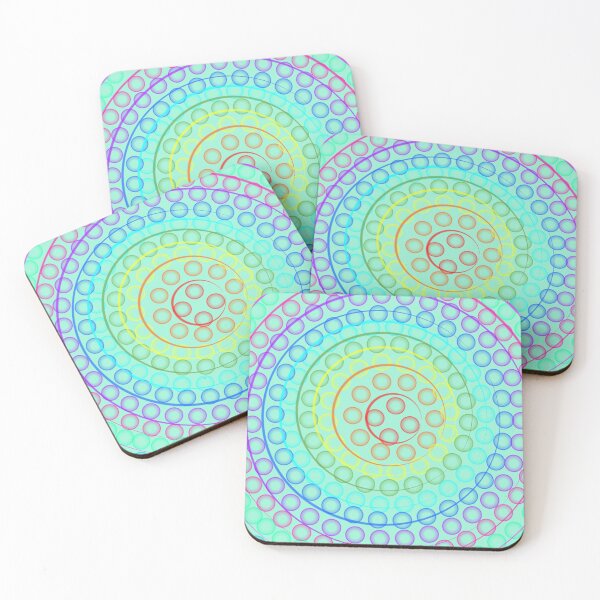 Item preview, Rainbow bubbles art designed and sold by Darkies-store.