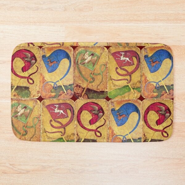 Item preview, Medieval German Court Cards With Colorful Flags /Dogs,Deers,Falcons,Ducks  designed and sold by BulganLumini.
