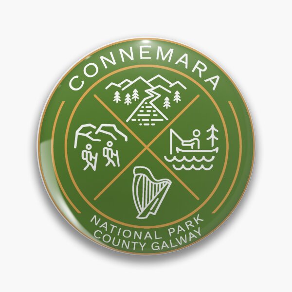 Item preview, Connemara National Park Ireland Heraldic Logo designed and sold by VanyaKar.