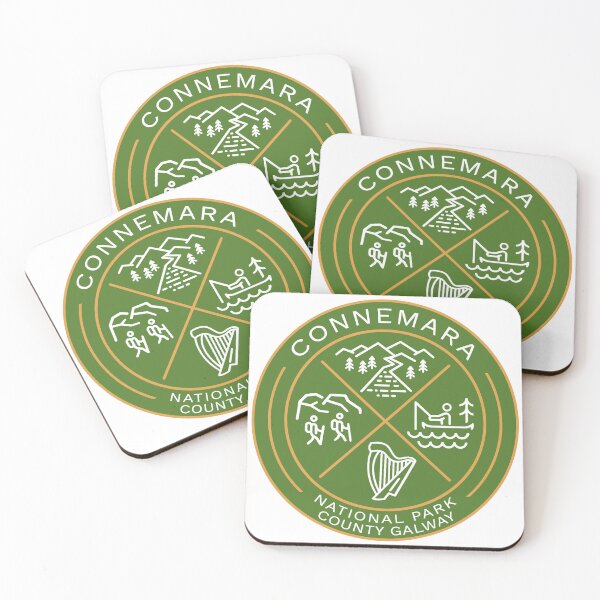 Item preview, Connemara National Park Ireland Heraldic Logo designed and sold by VanyaKar.