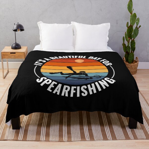 Item preview, Spearfishing Spearfisher fishing Vintage Retro designed and sold by TastefulTees.