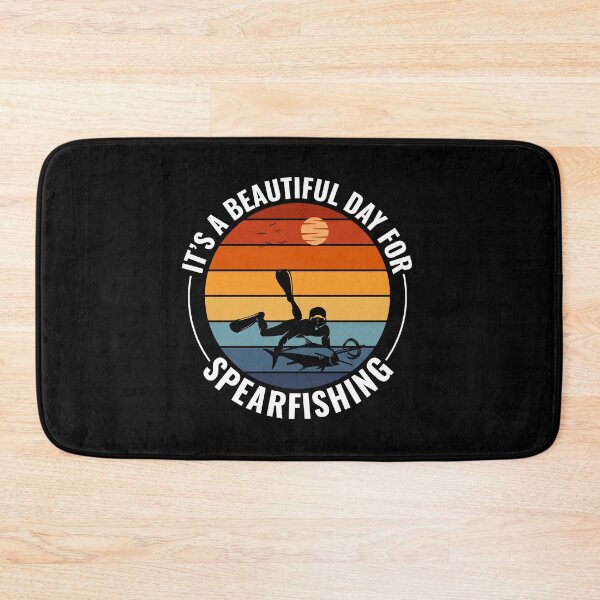 Item preview, Spearfishing Spearfisher fishing Vintage Retro designed and sold by TastefulTees.