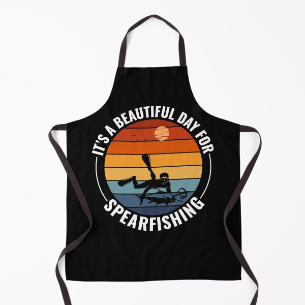 Item preview, Spearfishing Spearfisher fishing Vintage Retro designed and sold by TastefulTees.