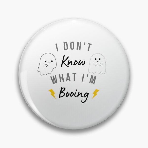 Item preview, I Donot Know What Iam Booing - Halloween ghosts booing designed and sold by Magic Touch  ⭐⭐⭐⭐⭐.