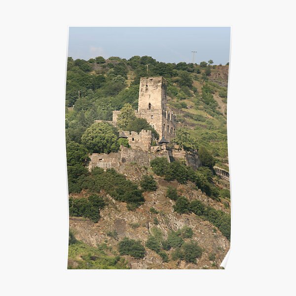 Burg Gutenfels Poster