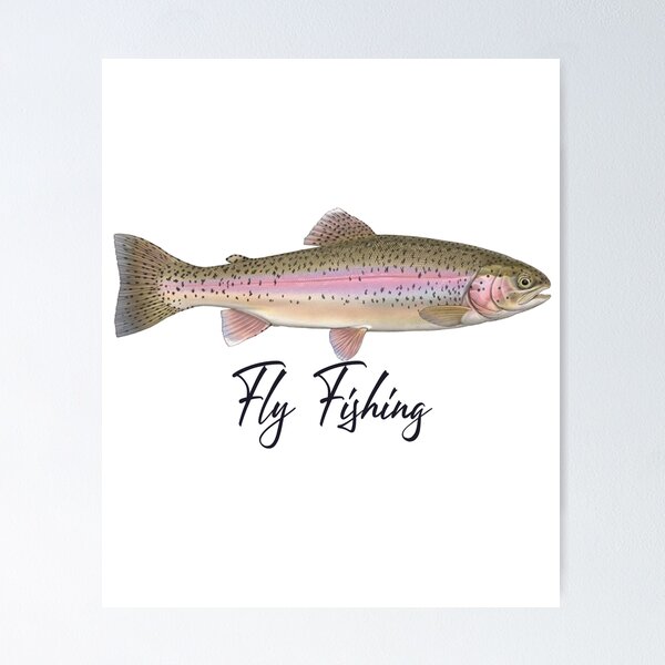 A Quiet Reprieve - Fly Fishing for Trout in California Poster by