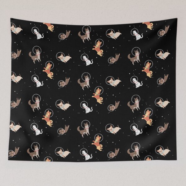 Item preview, Astronaut Dogs In Space designed and sold by Happy Puppy Print On Demand.