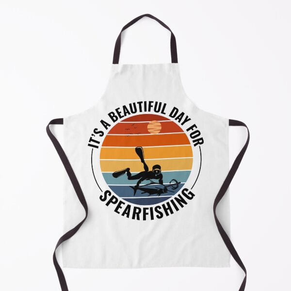 Item preview, Spearfishing Spearfisher fishing Vintage Retro designed and sold by TastefulTees.