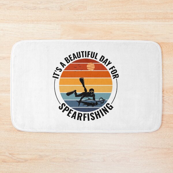 Item preview, Spearfishing Spearfisher fishing Vintage Retro designed and sold by TastefulTees.