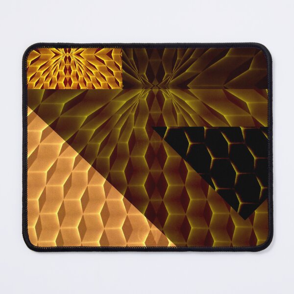 Item preview, Black and gold Geometric Tiles retro Left  designed and sold by SpArtk.