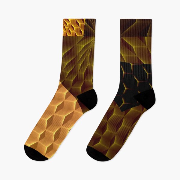 Item preview, Black and gold Geometric Tiles retro Left  designed and sold by SpArtk.