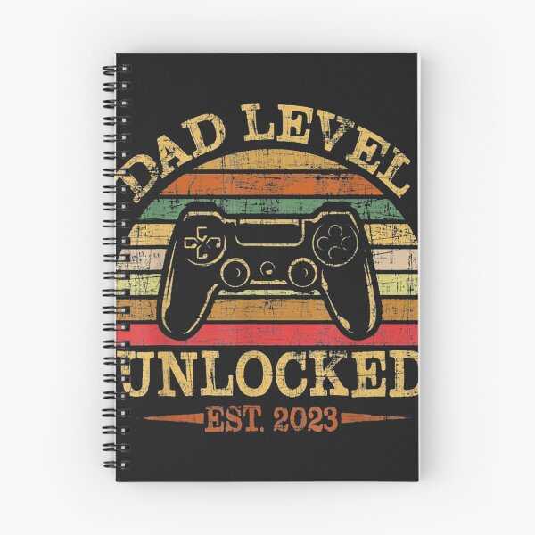 Item preview, Dad Level Unlocked Est 2023 designed and sold by nrackpenra.