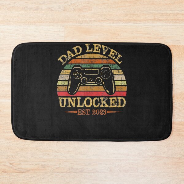 Item preview, Dad Level Unlocked Est 2023 designed and sold by nrackpenra.