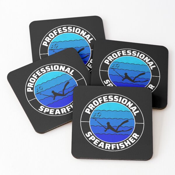 Item preview, Spearfishing Spearfisher fishing Vintage Retro designed and sold by TastefulTees.
