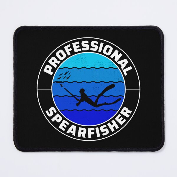 Item preview, Spearfishing Spearfisher fishing Vintage Retro designed and sold by TastefulTees.