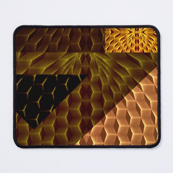 Item preview, Black and gold Geometric Tiles retro Right designed and sold by SpArtk.