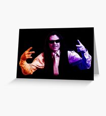 Tommy Wiseau Greeting Card