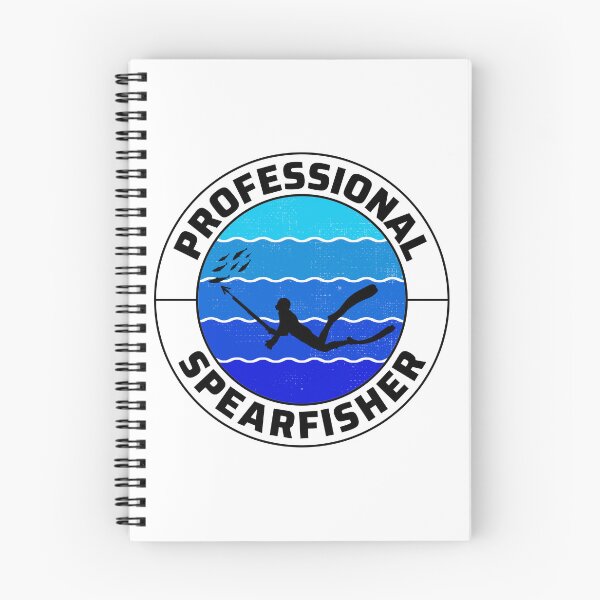 Item preview, Spearfishing Spearfisher fishing Vintage Retro designed and sold by TastefulTees.