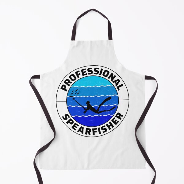Item preview, Spearfishing Spearfisher fishing Vintage Retro designed and sold by TastefulTees.