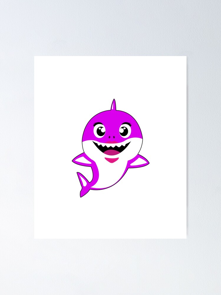 " Pinkfong Baby Shark" Poster for Sale by cartoons003 | Redbubble