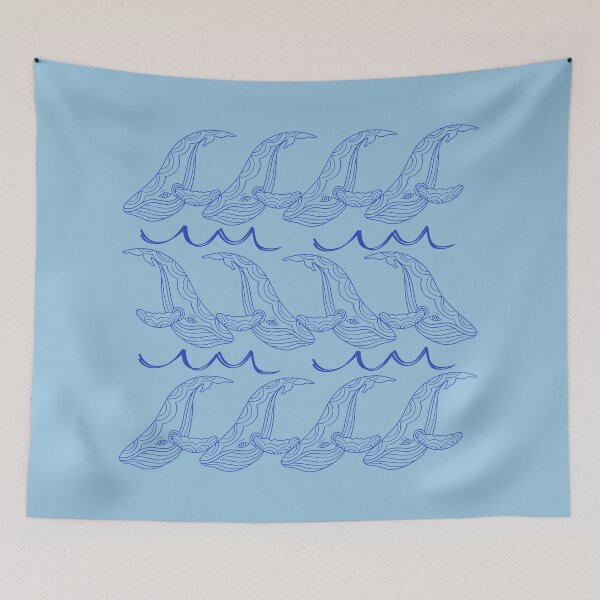 Item preview, Blue Whale Sea Ocean Animal designed and sold by OlgaBDesign.