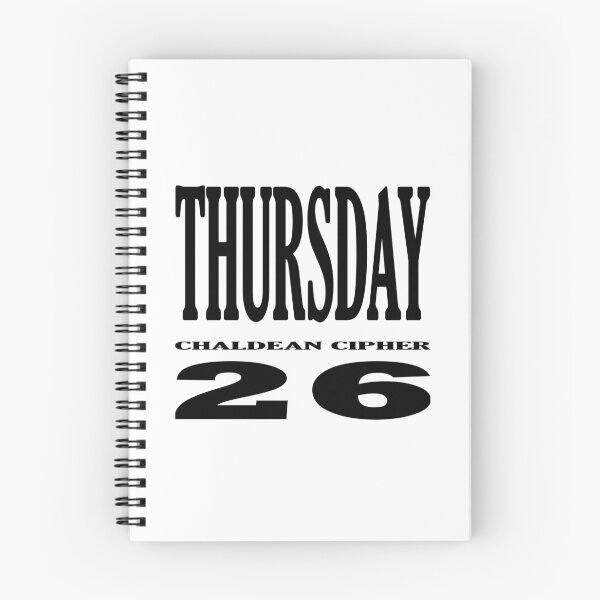 Item preview, Thursday designed and sold by Scrambledwords.
