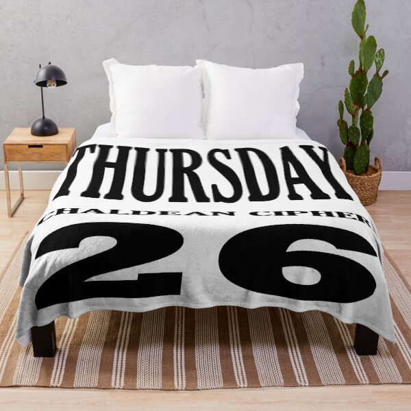 Item preview, Thursday designed and sold by Scrambledwords.