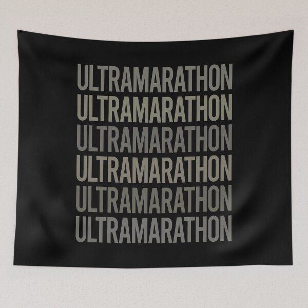 Item preview, Gray Text Art Ultramarathon Ultra Distance Running designed and sold by TarynBrown3126.