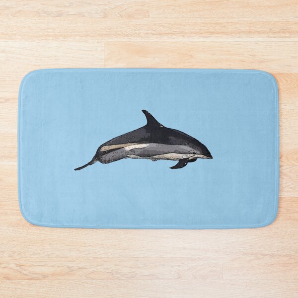Item preview,  An Atlantic White Sided Dolphin Color Design Painting Print designed and sold by designsasstultd.
