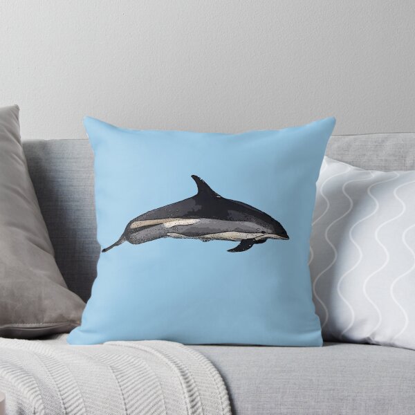 Item preview,  An Atlantic White Sided Dolphin Color Design Painting Print designed and sold by designsasstultd.