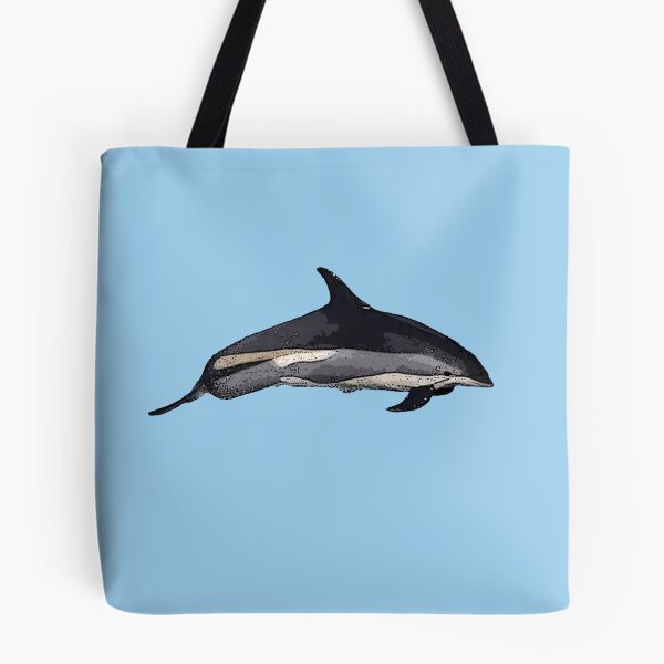 Item preview,  An Atlantic White Sided Dolphin Color Design Painting Print designed and sold by designsasstultd.