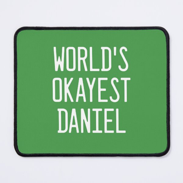 Item preview, World's Okayest Daniel designed and sold by TimespunThreads.