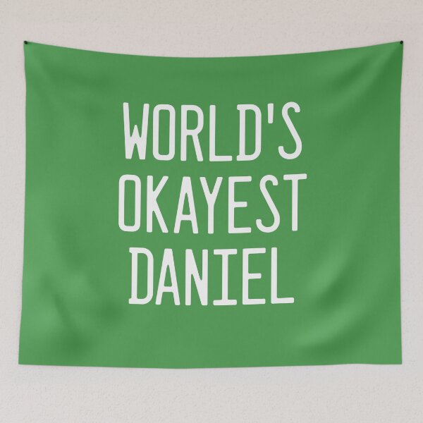 Item preview, World's Okayest Daniel designed and sold by TimespunThreads.