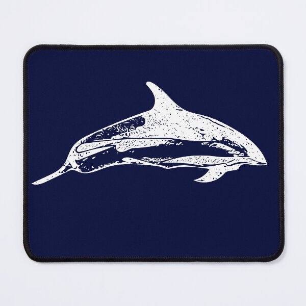 Item preview, An Atlantic White Sided Dolphin White Design Painting Print designed and sold by designsasstultd.