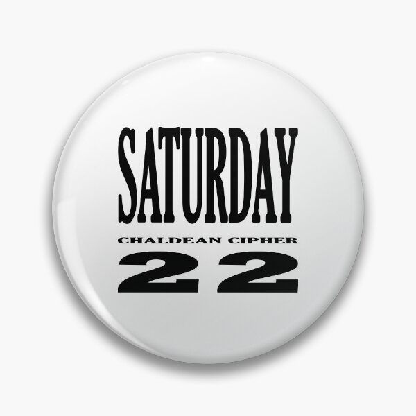 Item preview, Saturday designed and sold by Scrambledwords.