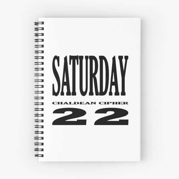 Item preview, Saturday designed and sold by Scrambledwords.
