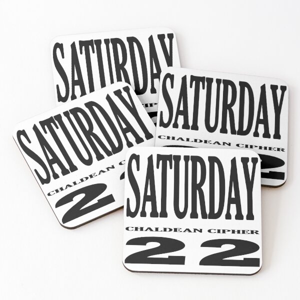 Item preview, Saturday designed and sold by Scrambledwords.