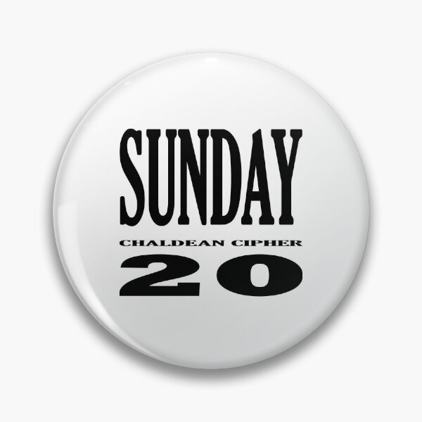 Item preview, Sunday designed and sold by Scrambledwords.