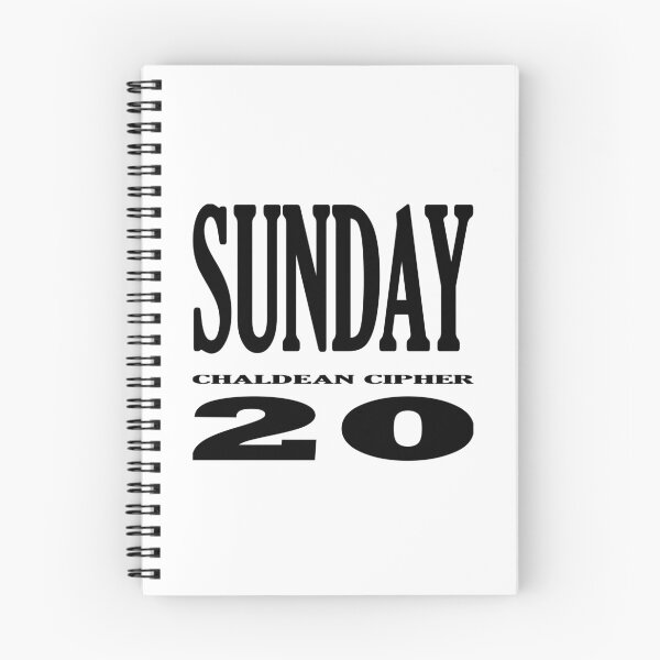 Item preview, Sunday designed and sold by Scrambledwords.