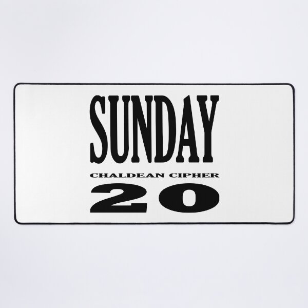 Item preview, Sunday designed and sold by Scrambledwords.
