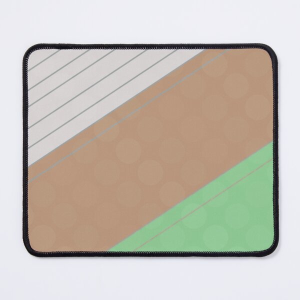Item preview, Geometric Lines | Abstract Art Design | Diagonal | White, Brown and Olive Green designed and sold by Peaceful Lotus Home Design.